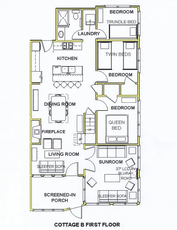 Cottage for 20 people, with pool and yard as well as hot tub, with pets - 1