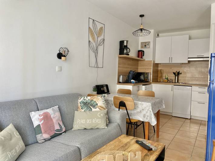 Gîte pour 4 personnes, avec balcon dans Plage Du Borrigo Menton - 3