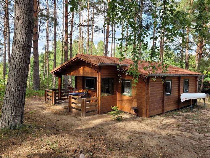 Bungalow für 4 Personen, mit Terrasse und Garten sowie Sauna