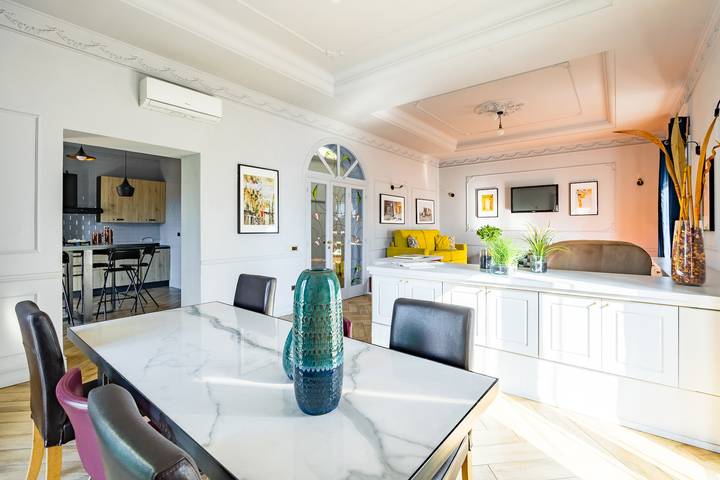 Gîte pour 8 personnes, avec vue dans Mercato - 4