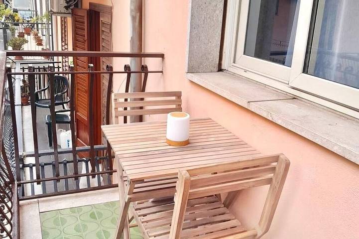 Ferienwohnung für 5 Personen, mit Balkon