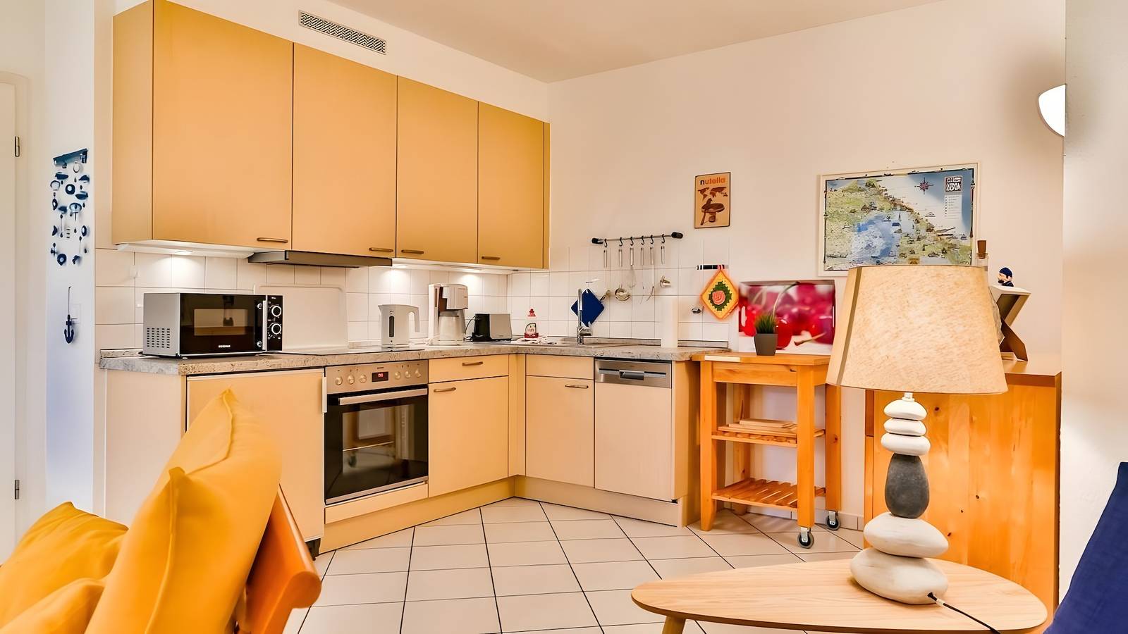 Ganze Wohnung, Ferienwohnung Ostseerose mit Balkon und Wlan in Strand Zempin, Zempin