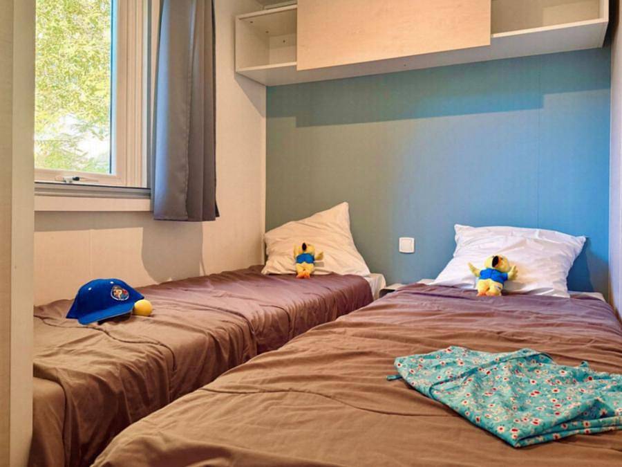 Camping Paradis - Les Rochelets  - Mobilheim 4 personen - Cottage Loggia 2 Zimmer in Saint-Brevin-les-Pins, Côte de Jade