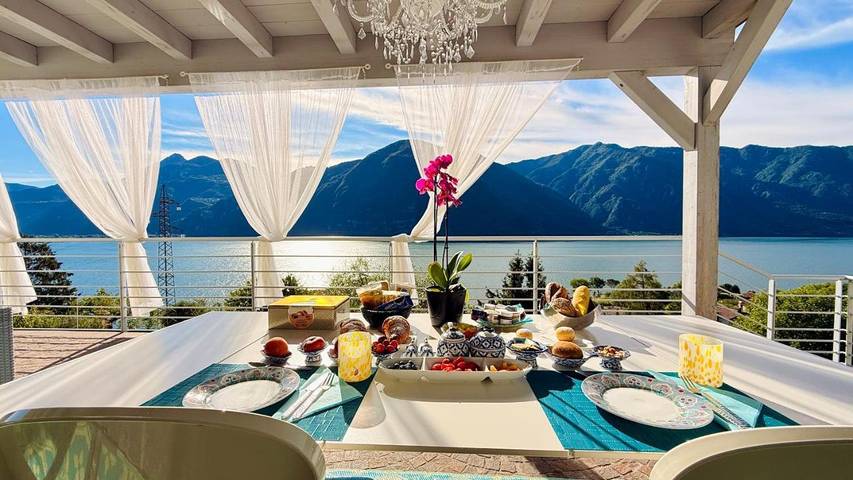 B&b für 2 Personen, mit Terrasse und Garten sowie Pool und Seeblick am Gardasee - 3