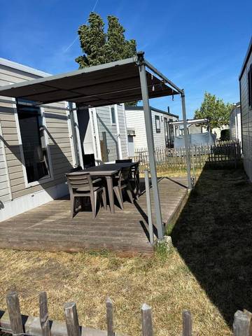 Camping für 6 Personen, mit Ausblick und Garten sowie Terrasse, mit Haustier in Belgische Küste