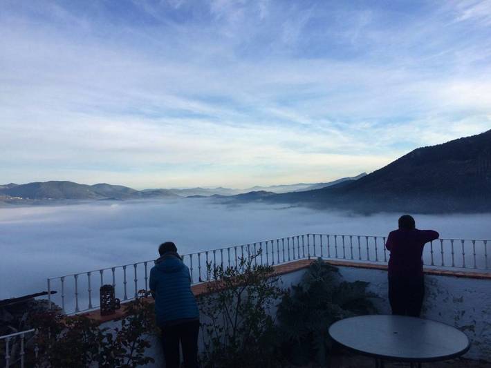 Location de vacances pour 6 personnes, avec Balcon et Terrasse ainsi que Jardin et Vue à Hornos