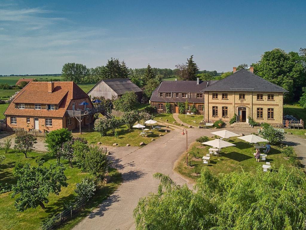 Stellmacherei im Gutshaus Lexow in Walow, Mecklenburgische Seenplatte