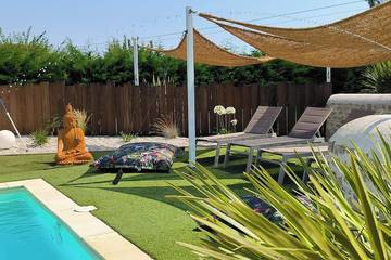 Gîte pour 5 personnes, avec jardin et terrasse dans Cartelègue