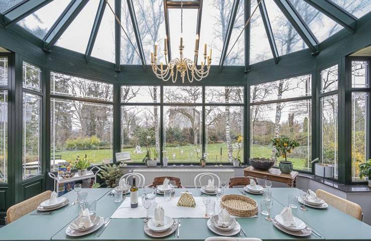 Location de vacances pour 12 personnes, avec jardin et vue, animaux acceptés à Wellin - 4