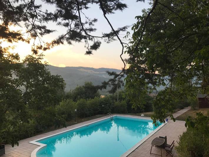 Ferienvilla 'La Speranza' mit privatem Garten in Città di Castello, Valtiberina