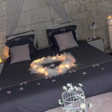 Maison de campagne pour 2 personnes, avec vue et jardin à Grézillé