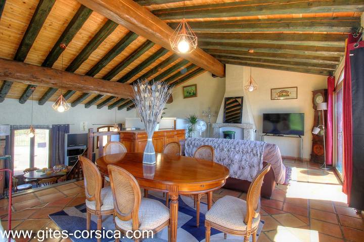 Gîte für 4 Personen, mit Terrasse und Garten sowie Ausblick in Porto-Vecchio - 4