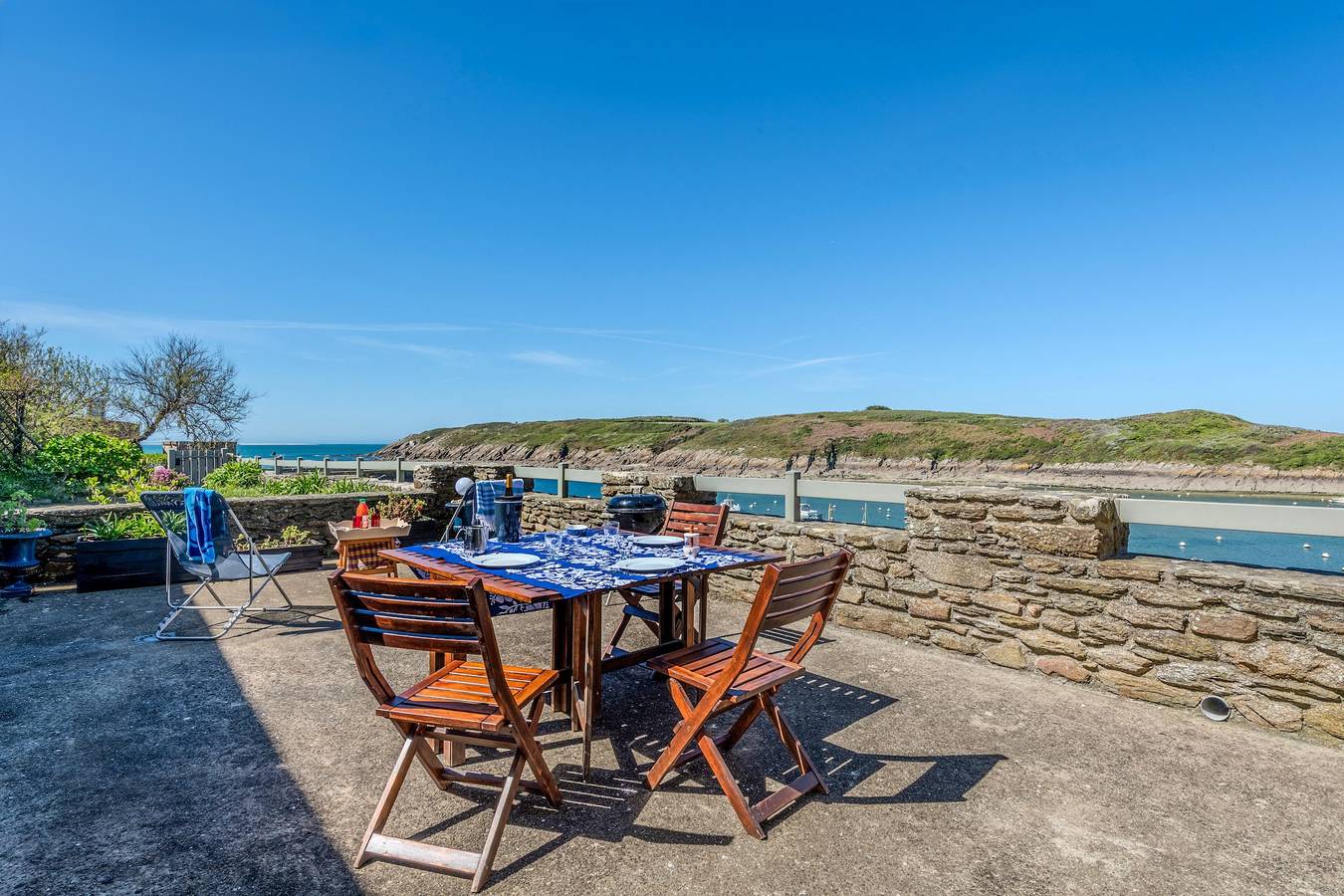 Ferienhaus für 6 Personen mit Terrasse in Le Conquet, Brest und Umgebung