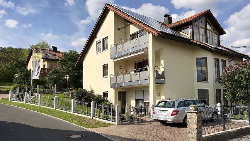 Ferienwohnung für 4 Personen, mit Balkon und Balkon/Terrasse sowie Terrasse in Friedenfels