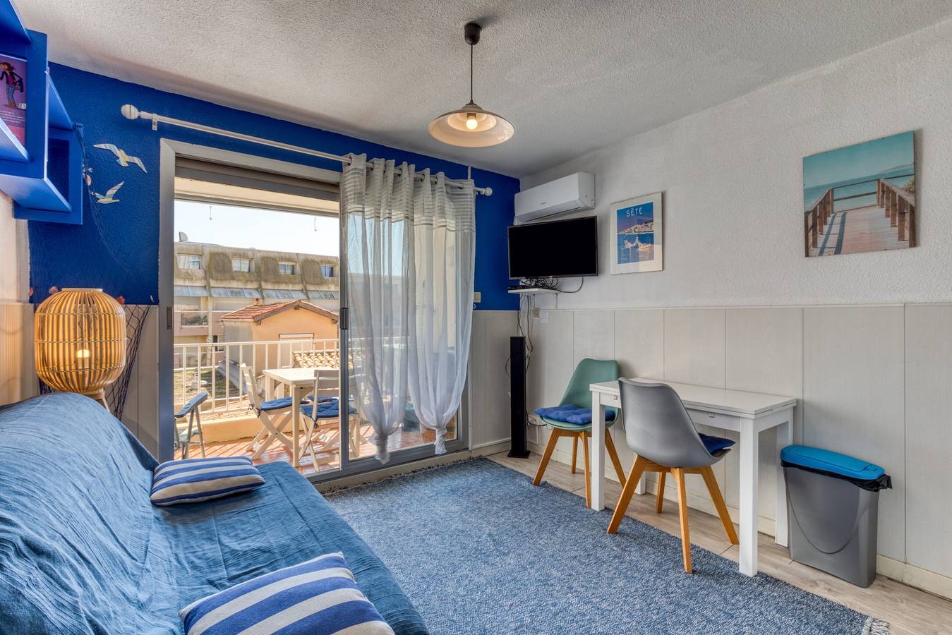 Ganzes Studio, Klimatisiertes Studio mit Terrasse in Sete, Mittelmeerküste (Frankreich)