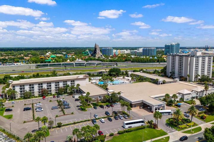 Casa de férias para 2 pessoas, com piscina e piscina infantil e ainda terraço and jacuzzi em Orlando