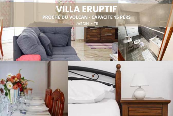 Location de vacances pour 17 personnes, avec jardin à la Plaine des Cafres