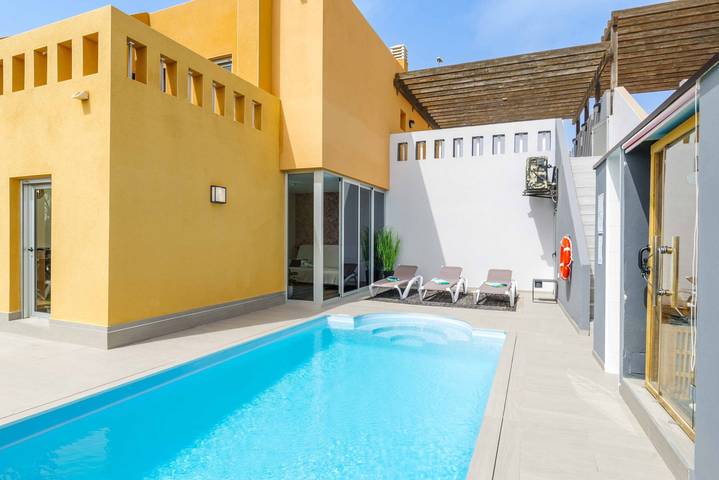 Ferienhaus für 6 Personen, mit Balkon und Terrasse sowie Sauna in Antigua - 4