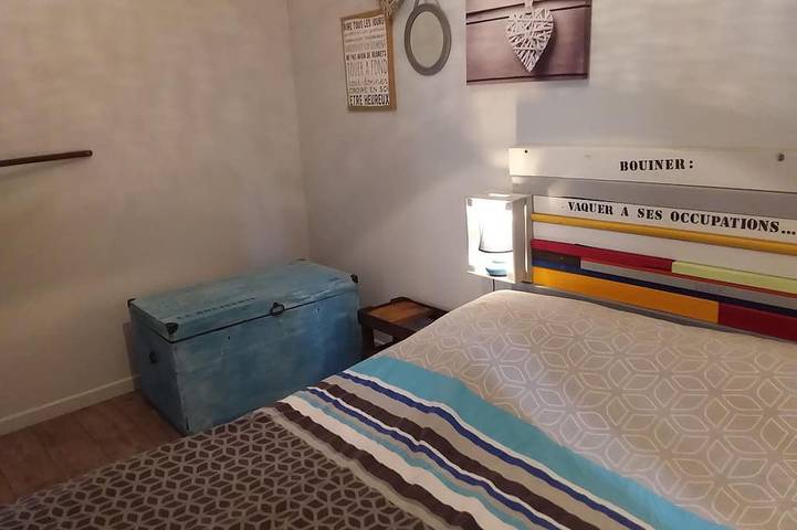 Maison de vacances pour 3 personnes, avec Jardin à Luc-sur-Mer