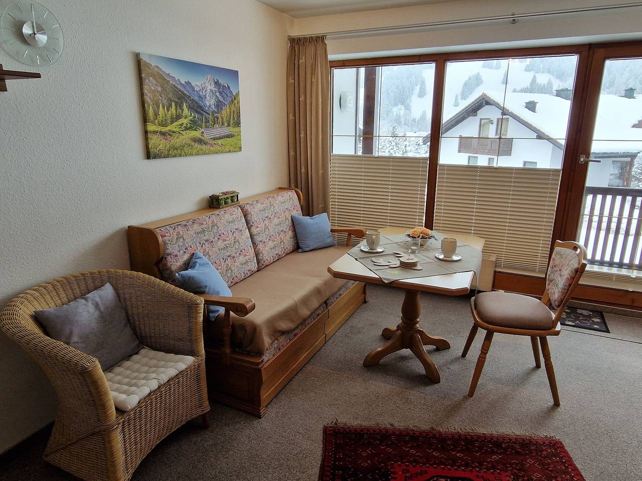 Ganzes Studio, Studio-Apartment 'Fewo Rotspitze im Sonnenpark' mit Bergblick, Balkon und Wlan in Bad Hindelang, Bayerisch Schwaben