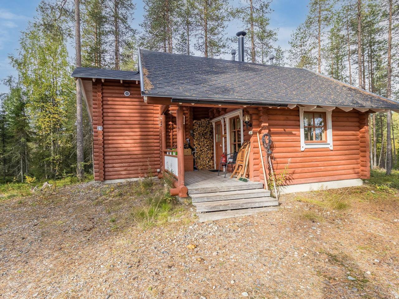 Log Cabin for 3 People in Kemijärvi region