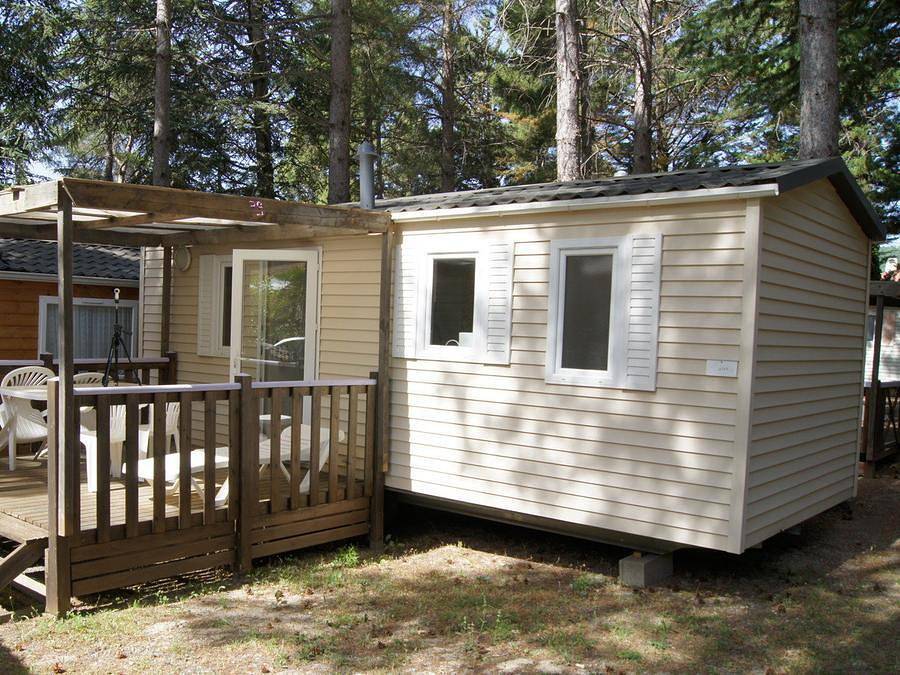 Camping La Source - Mobilheim 4 personen - Adonis – 4 Personen – 2 Schlafzimmer in Sournia, Regionaler Naturpark Corbières-Fenouillèdes