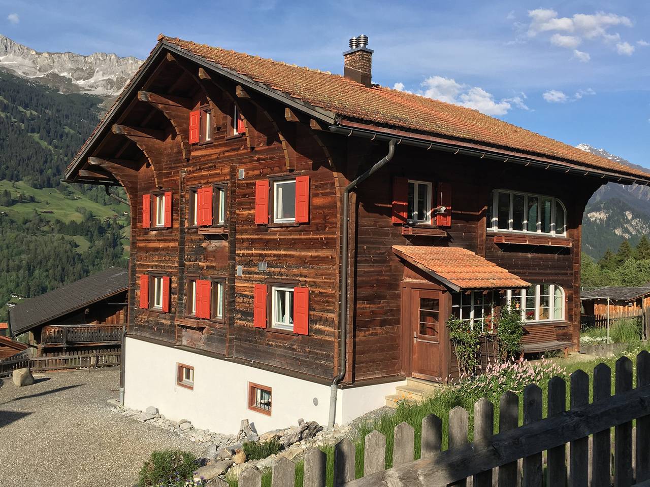 Ganze Ferienwohnung, Charmantes Alpen-Appartement in Conters - 3.5 Zimmerwohnung für 2 Personen in Conters im Prättigau, Plessur Alpen