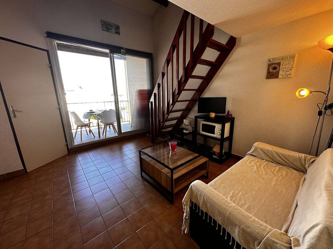Ganze Wohnung, 2-Zimmer-Wohnung mit Zwischengeschoss, Pool und Parkplatz in Narbonne Plage in Narbonne Plage, Narbonne