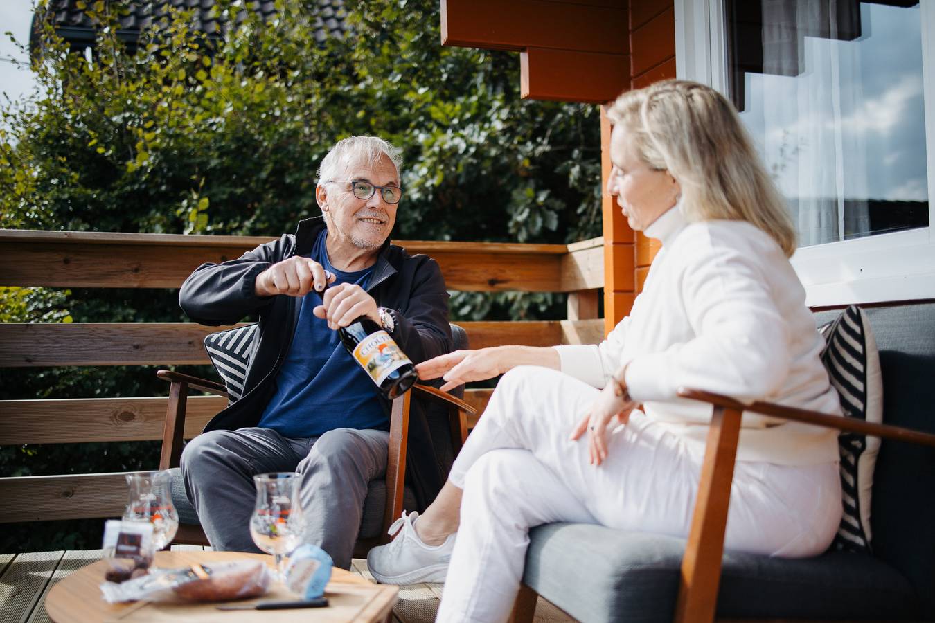 Arden Parks Petite Suisse — Gemütliches Chalet mit Holzofen für 5 Personen in Dochamps, Manhay