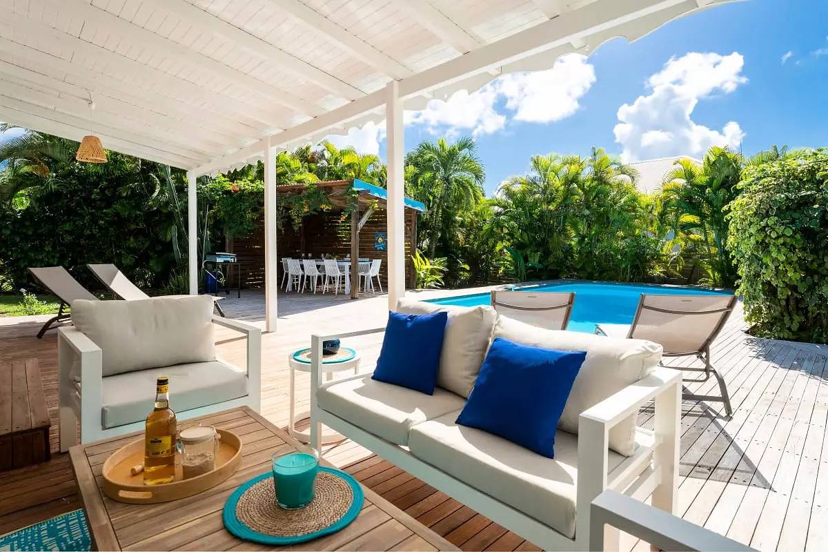 Houses & Villas for 8 People in Saint-François, Guadeloupe (Caribbean)