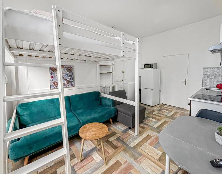 Gîte pour 3 personnes, avec terrasse à La Courneuve - 4