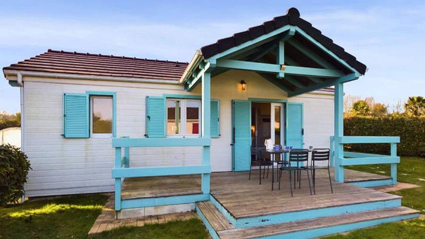 Appartement de vacances pour 5 personnes, avec jardin et piscine à Pont-l'Abbé