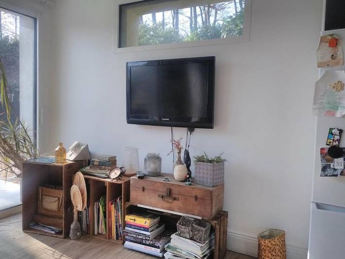 Gîte pour 6 personnes, avec terrasse, animaux acceptés à Parçay-Meslay