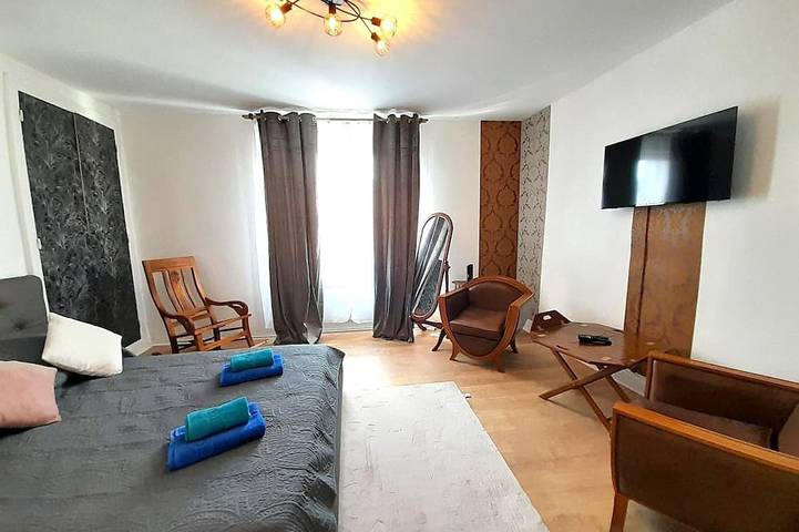 Appartement de vacances pour 4 personnes, avec balcon et jardin