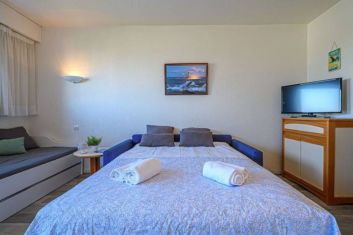 Gîte pour 4 personnes, avec balcon et piscine dans Port En Dro Carnac - 2