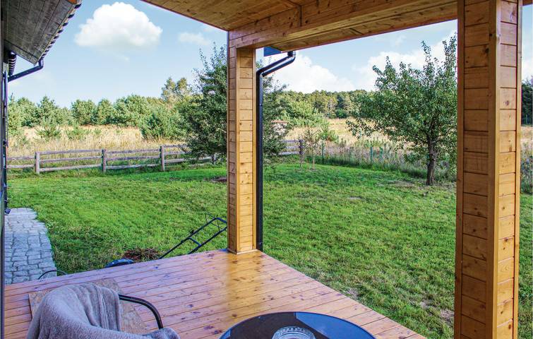 Ferienhaus für 6 Personen mit Terrasse in Kołczewo, Stettiner Haff