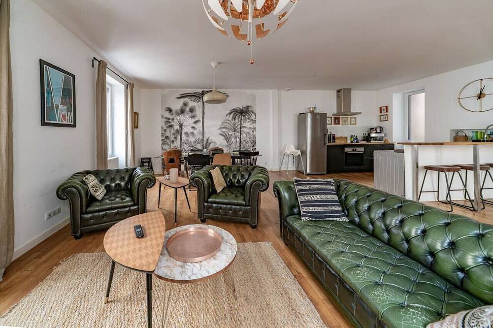 Entire apartment, Design-Wohnung, allen Komfort, Stadtzentrum, 3 Schlafzimmer in Vichy, Vichy region
