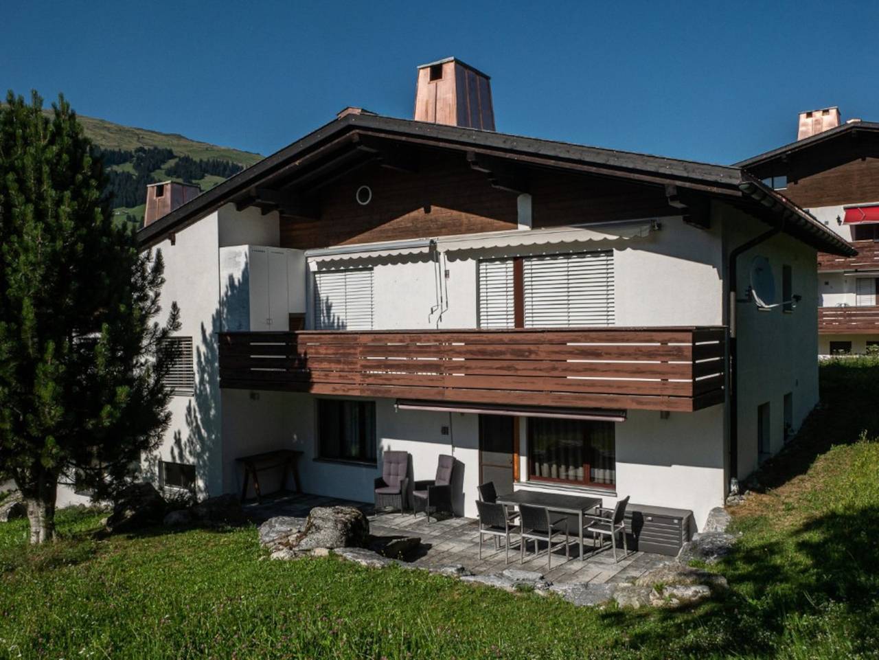 Ganze Ferienwohnung, Ferienwohnung Casa Sogn Giacun Guyet Brigels - 3.5 Zimmer Ferienwohnung für max. 4 Pers. im Eg in Brigels, Alpenarena
