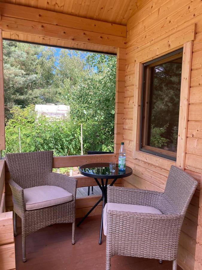 Tiny House am See in Drebkau, Lausitzer Seenland