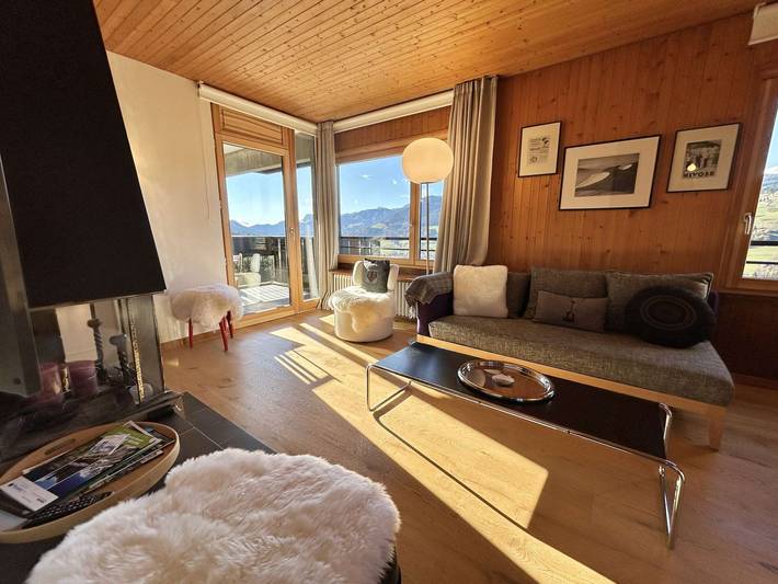 Appartement de vacances pour 6 personnes, avec terrasse à Megève