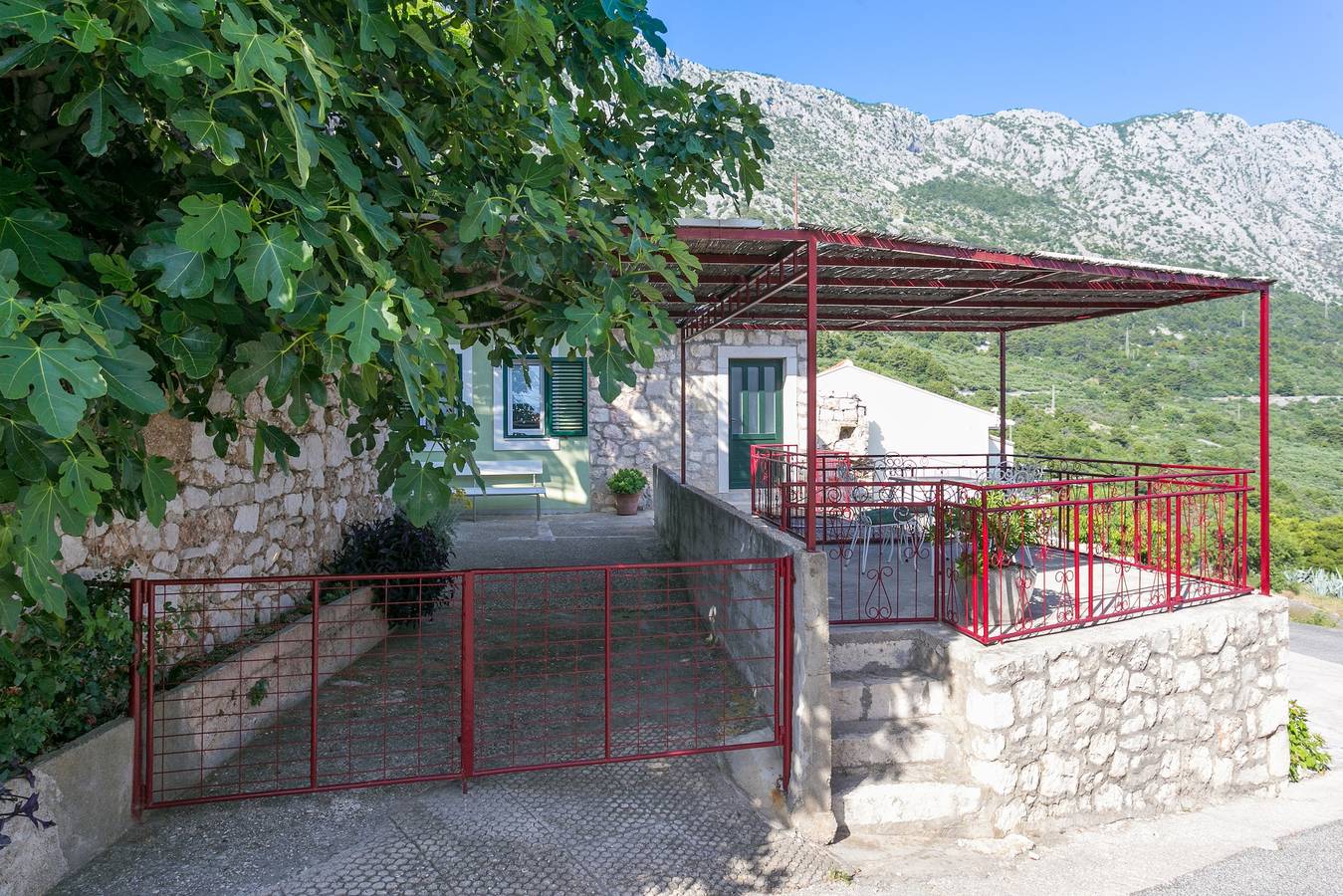 Cały apartament, Apartamenty typu studio z tarasem i widokiem na morze Igrane, Makarska As-6796-b in Igrane, Riwiera Makarska