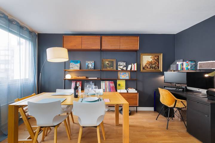 Appartement entier, Nouveau! Idéal voyage d’affaire, digital nomad, tourisme pour couple in Paris, Île de France