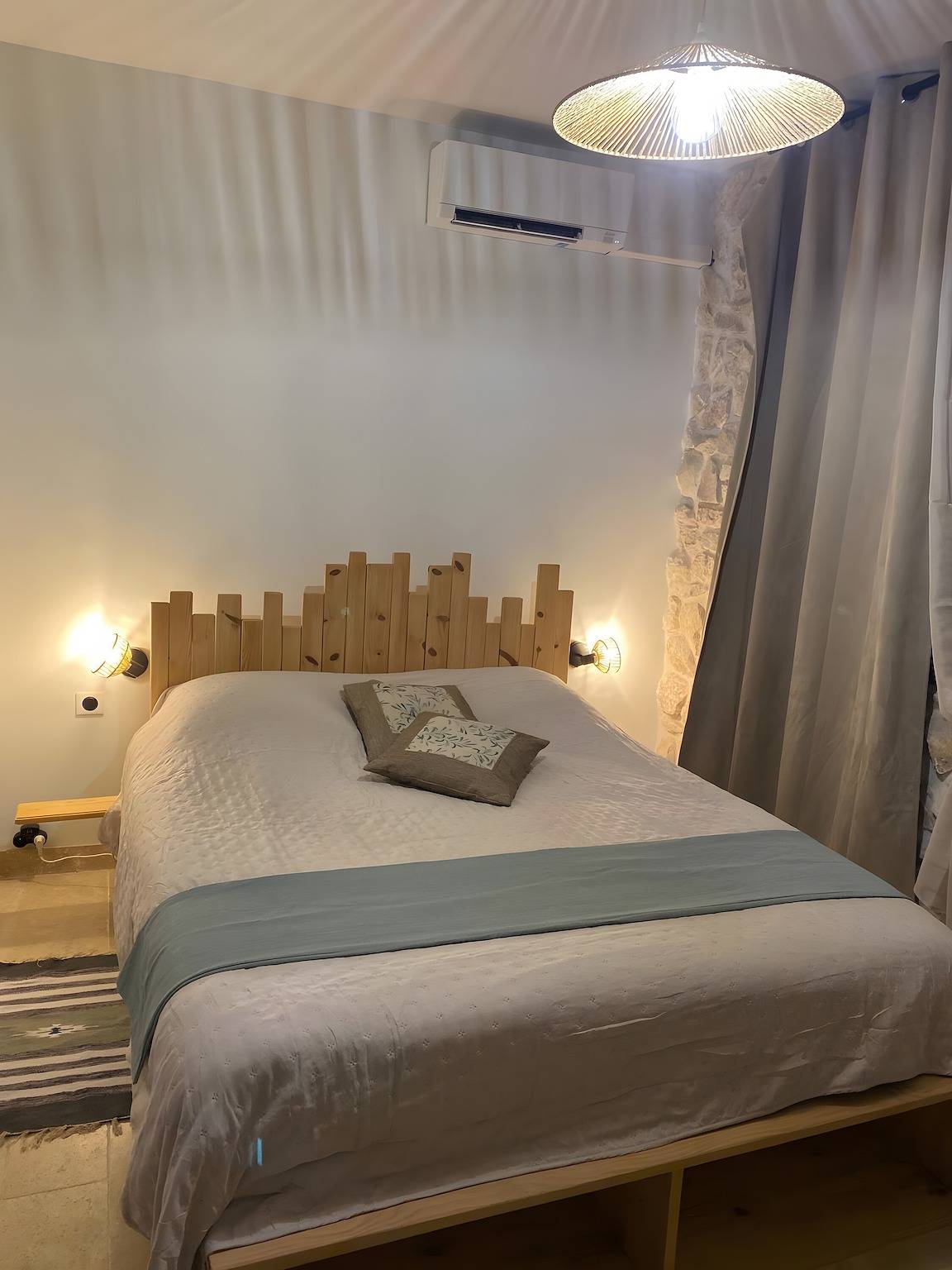 Gästezimmer „L’Estive“ mit Bergblick, Wlan und Klimaanlage in Brantes, Parc naturel régional du Mont-Ventoux