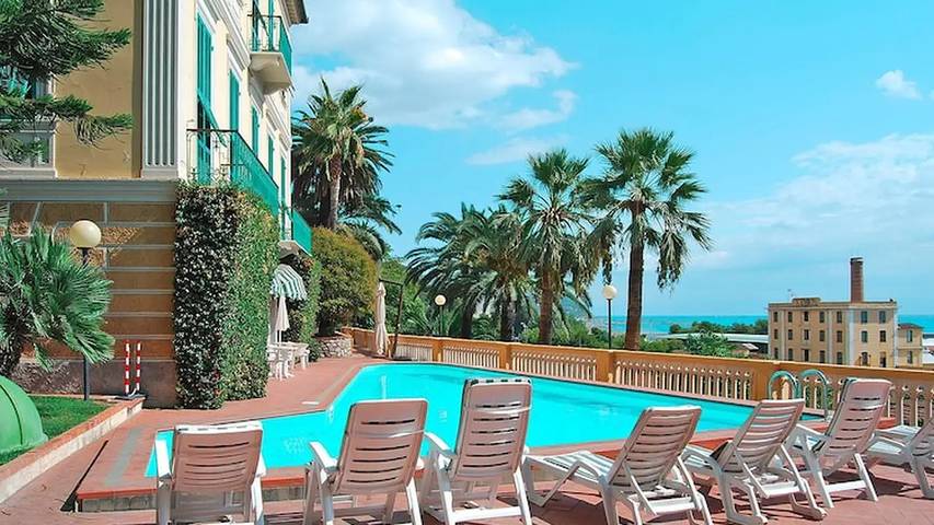 Ferienhaus für 3 Personen, mit Pool