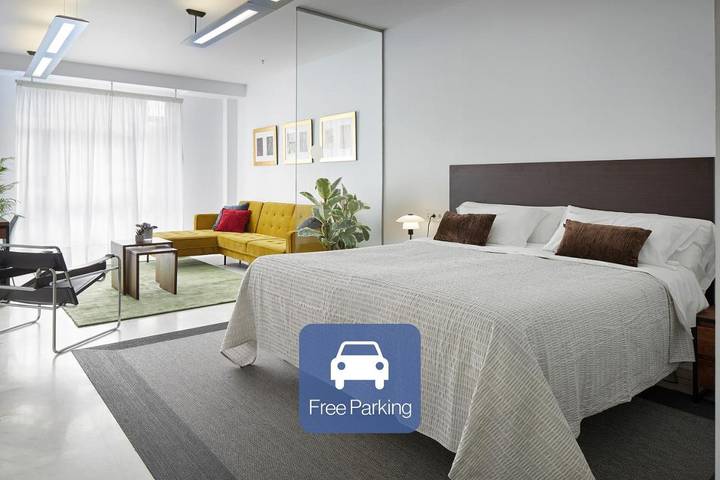 Casa de huéspuedes para 3 personas, con vistas en San Sebastián