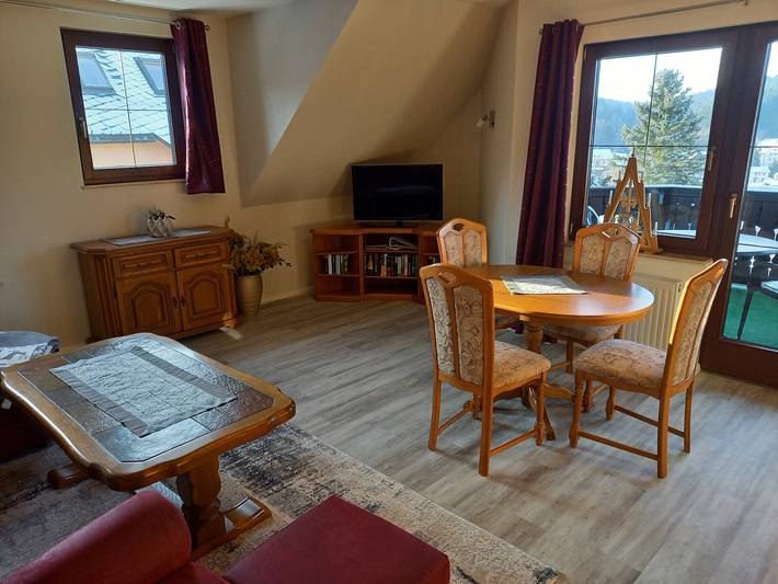 Ferienwohnung für 3 Personen, mit Balkon und Garten in Marienberg - 3