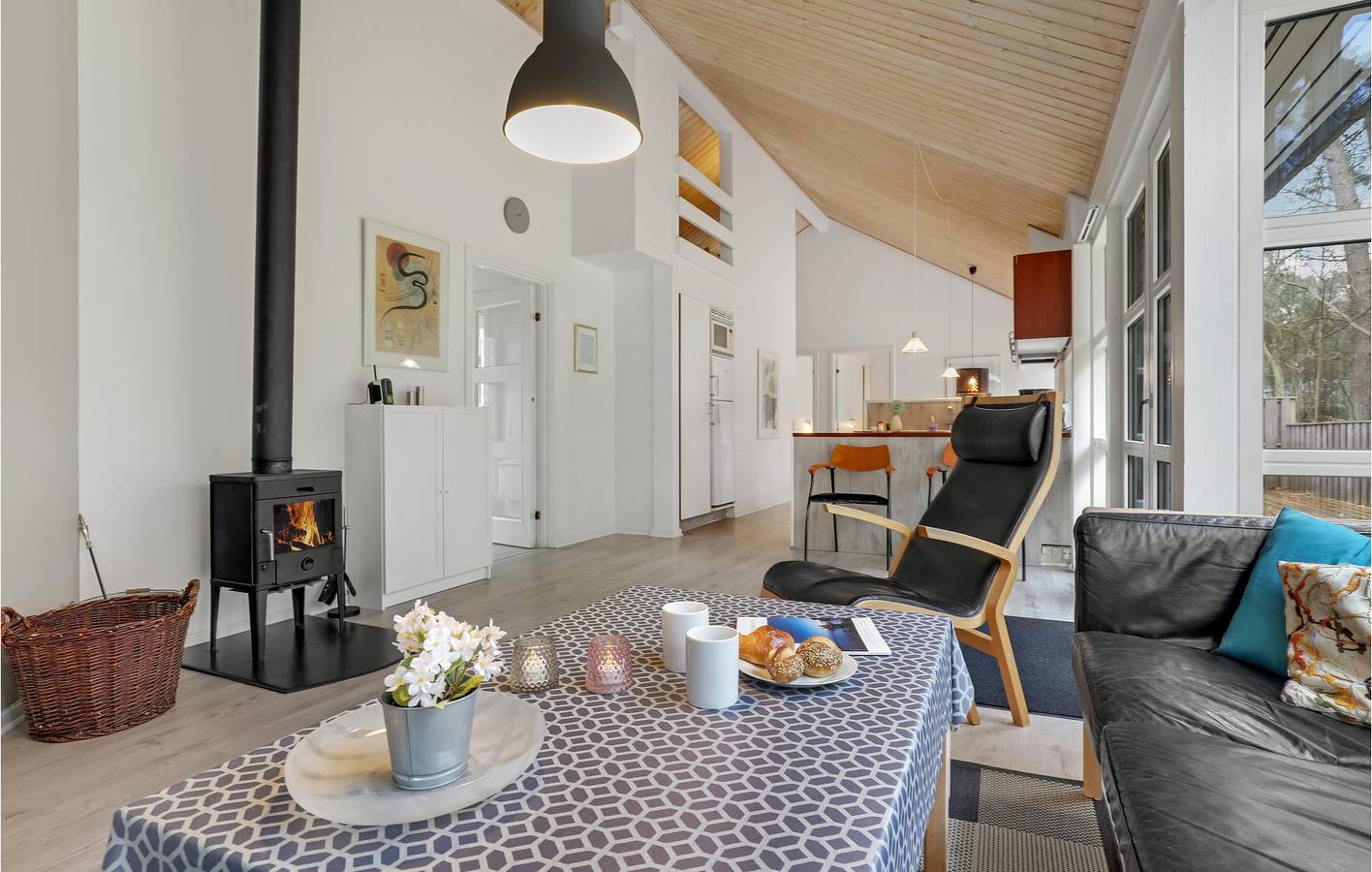 Feriehus for 8 personer med terrasse in Hasle, Bornholm