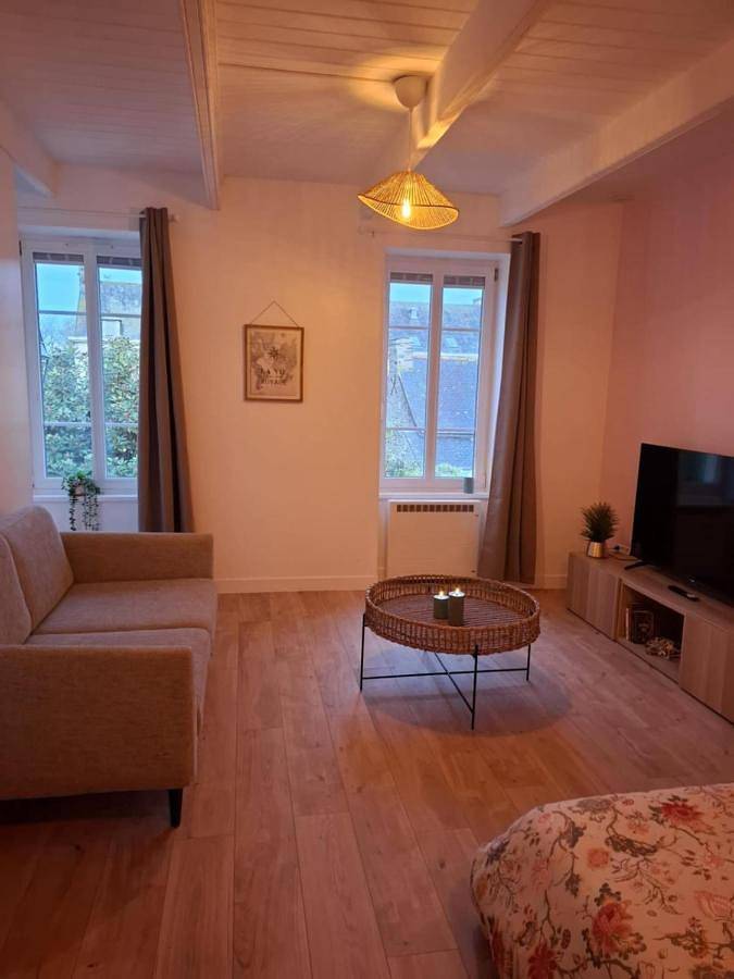 Location de vacances pour 4 personnes, avec vue à Saint-Thégonnec