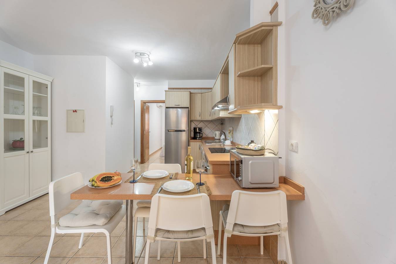 Ganze Wohnung, Ferienwohnung 'Casa Volcán Y Mar 1 Derecha' mit Balkon, Wlan und Klimaanlage in Playa San Juan, Guía de Isora