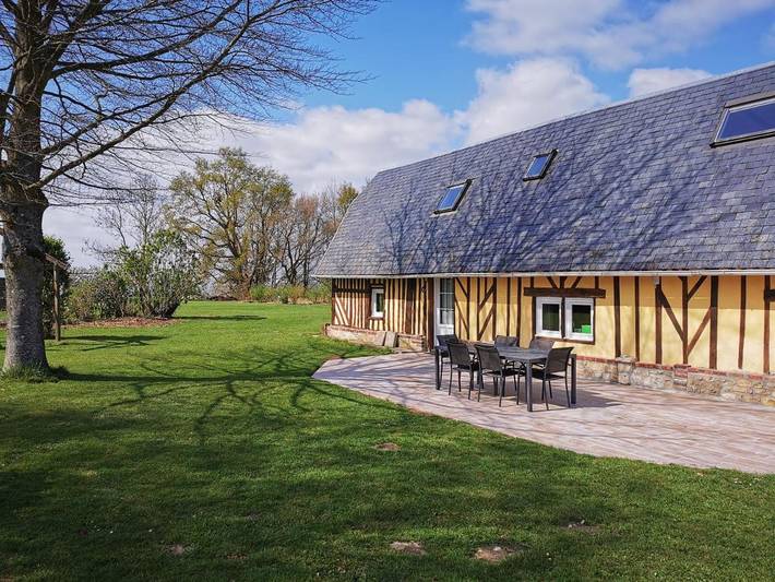 Maison de vacances pour 6 personnes, avec Terrasse ainsi que Jardin et Vue